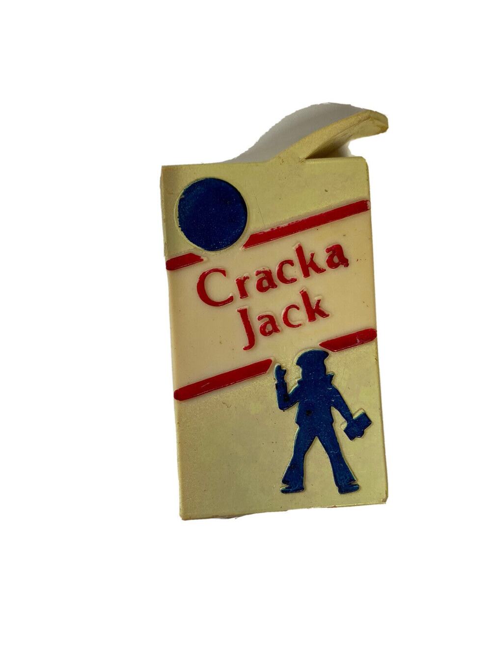 Vintage used Cracker Jack Magnet Refrigerator Hong Kong Vanderbilt